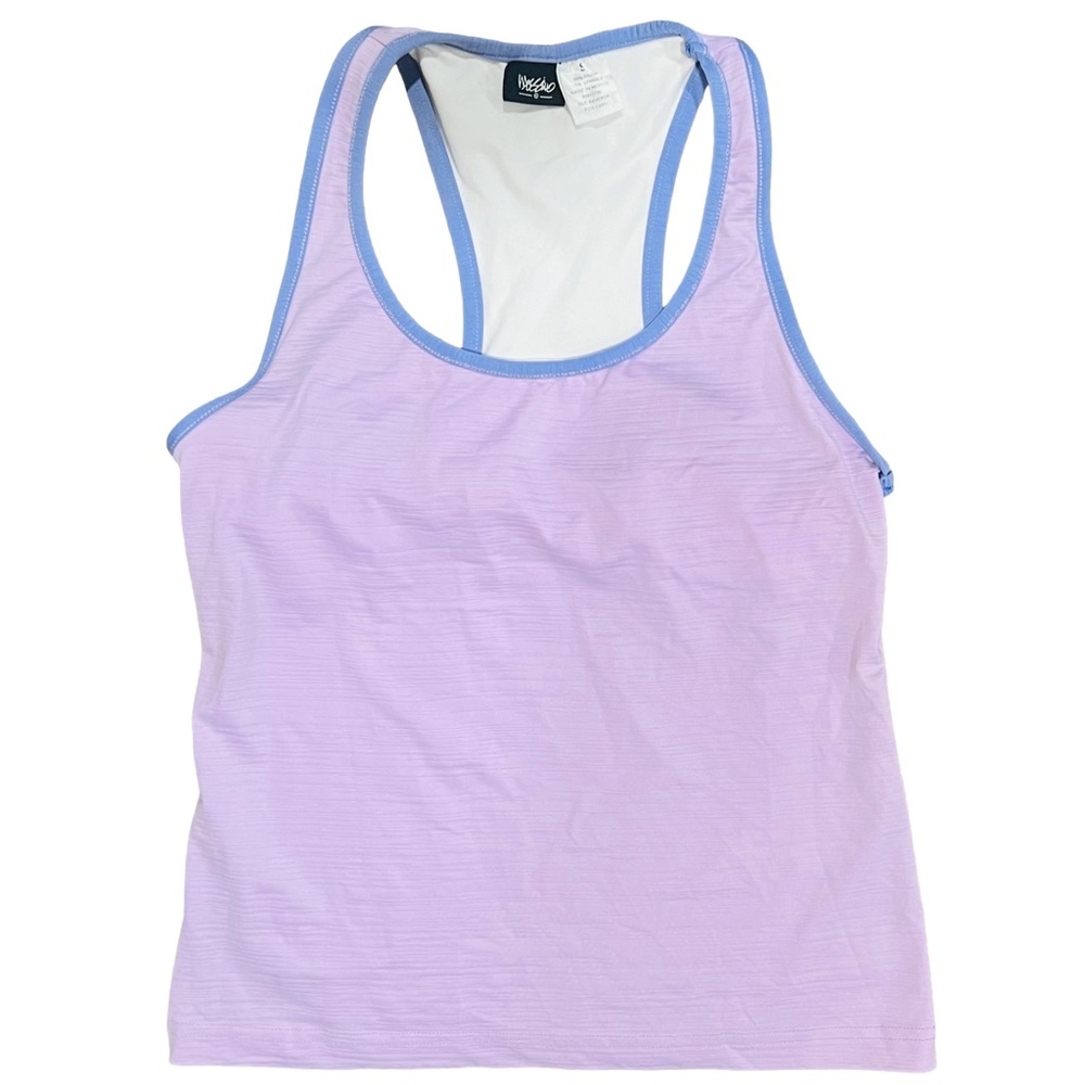 Mossimo Lavender Racerback Tank Top